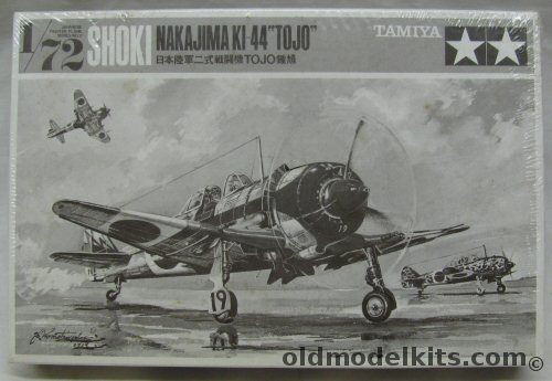 Tamiya 1/72 Nakajima Ki-44 Shoki 'Tojo', 97102-500 plastic model kit
